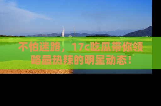 不怕迷路，17c吃瓜带你领略最热辣的明星动态！