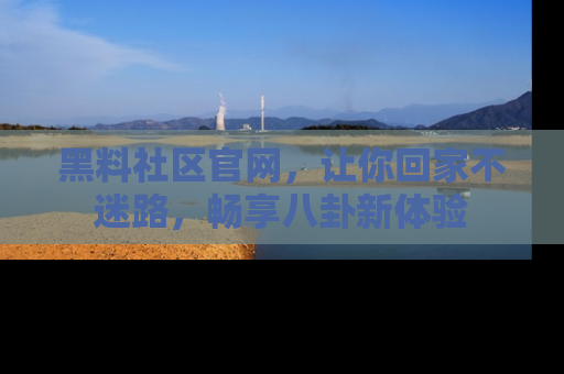 黑料社区官网，让你回家不迷路，畅享八卦新体验