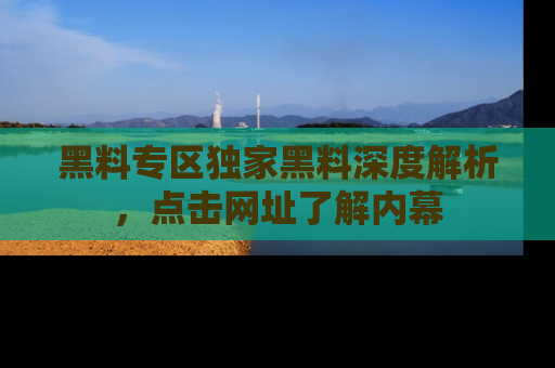 黑料专区独家黑料深度解析，点击网址了解内幕
