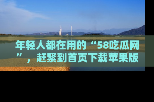 年轻人都在用的“58吃瓜网”，赶紧到首页下载苹果版吧！