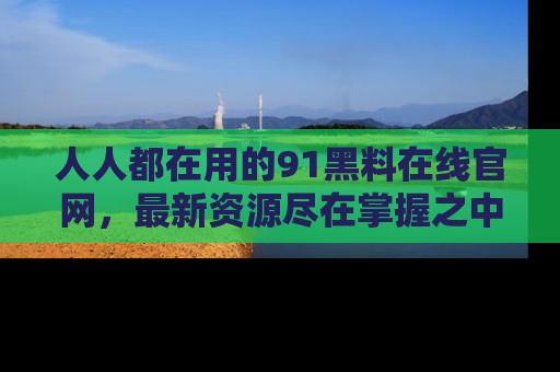 人人都在用的91黑料在线官网，最新资源尽在掌握之中