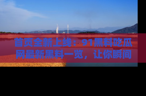 首页全新上线：91黑料吃瓜网最新黑料一览，让你瞬间掌握